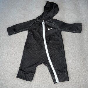 nike baby hooded coverall jumpsuit newborn